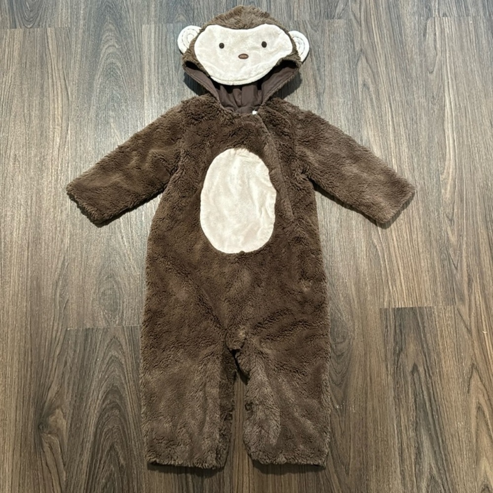 12-24 M month pottery barn monkey costume Halloween